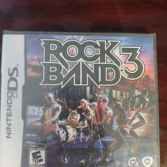 Rock Band Nintendo game new sealed